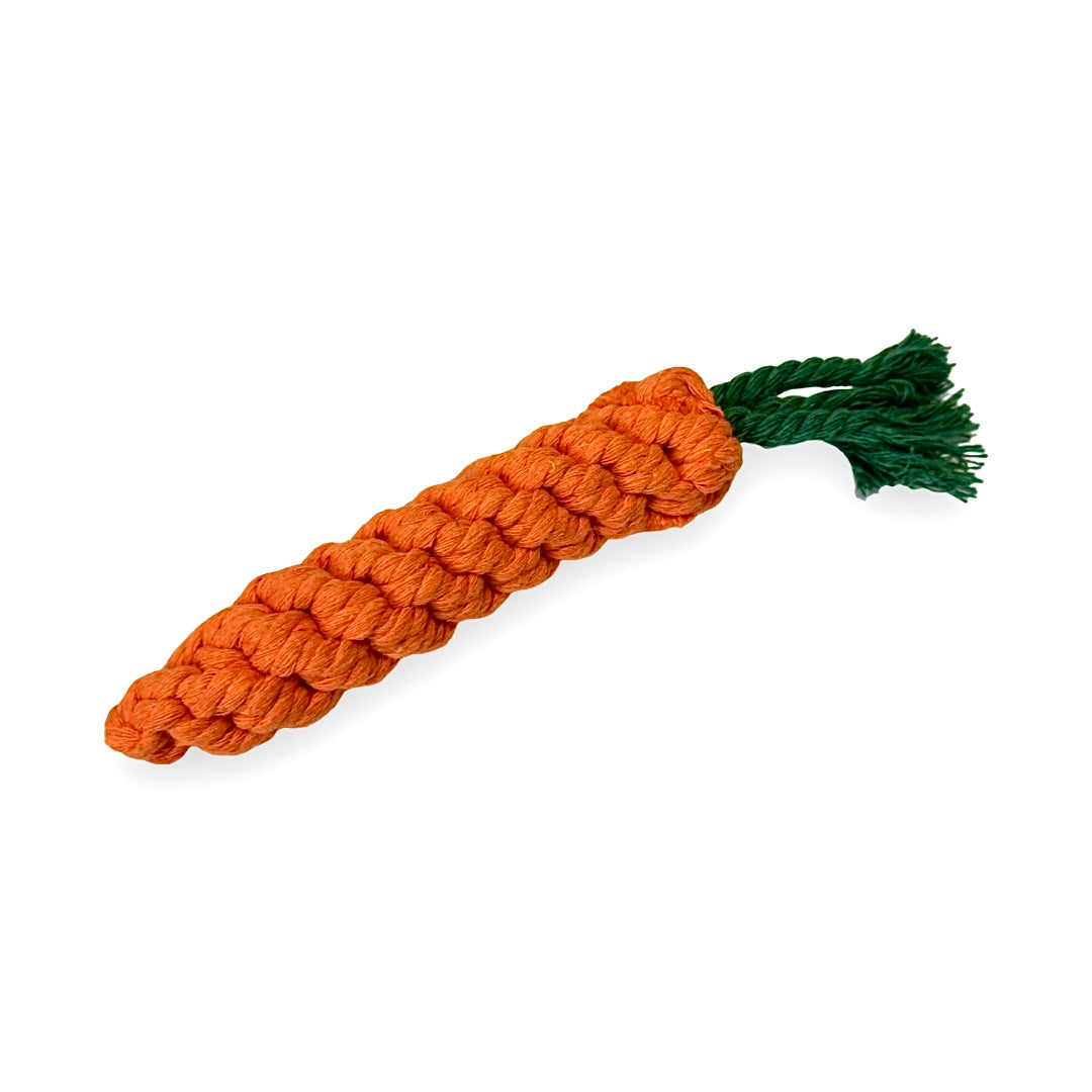 Dog Toy - Rope Carrot